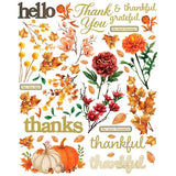 49 and Market - Card Kit - Thankful with Gold Foil