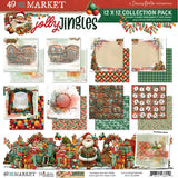 49 and Market - Jolly Jingles Collection - 12 x 12 Collection Pack