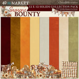 49 and Market - Season's Bounty Collection - 12 x 12 Collection Pack - Solids