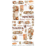 49 and Market - Season's Bounty Collection - 6 x 12 Essential Rub-on Transfers