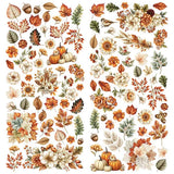 49 and Market - Season's Bounty Collection - Ephemera - Laser Cuts - Wildflowers