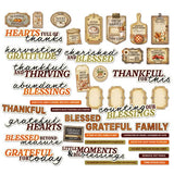 49 and Market - Season's Bounty Collection - Chipboard Assortment