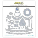 honey bee stamps Lovely Layers: Front Porch Holiday Add-On - Honey Cuts