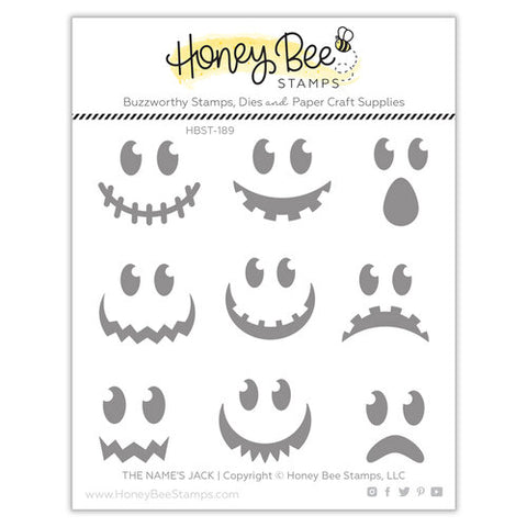 honey Bee Stamps Clear Stamp, The Name's Jack