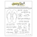 honey Bee Stamps Flippin' Fabulous - 6x6 Stamp Set