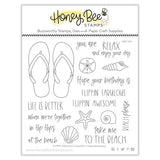 honey Bee Stamps Flippin' Fabulous - 6x6 Stamp Set