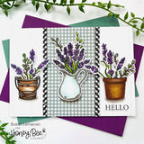 honey Bee Stamps Country Lavender - 6x6 Stamp Set