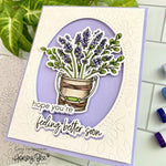 honey Bee Stamps Country Lavender - 6x6 Stamp Set