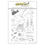 honey Bee Stamps If The Broom Fits - 6x8 Stamp Set