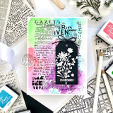 Hero Arts - Hero Transfers - Rub Ons - Collage Backgrounds