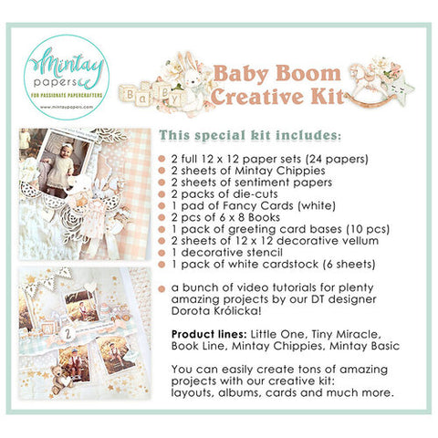 Mintay Papers - Creative Kit - Baby Boom