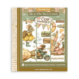 Stamperia - Cozy Family Collection - Rub-On Transfers