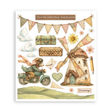 Stamperia - Cozy Family Collection - Rub-On Transfers