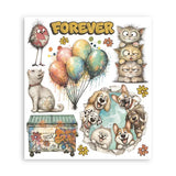 Stamperia - Furry Friends 2 Collection - Rub-On Transfers - Selection