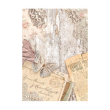 Stamperia - Romance Forever Collection - A6 Rice Paper - Backgrounds - 8 Pack