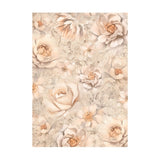 Stamperia - Romance Forever Collection - A6 Rice Paper - Backgrounds - 8 Pack