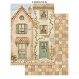 Stamperia - Cozy Family Collection - Junk Journal - Stickers, Cut-Outs, And Backgrounds