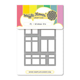 Waffle Flower Crafts - Postage Collage Collection - Craft Dies - Windows