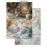 Stamperia Printed Art Junk Journal: Stickers, Cut-Outs, Backgrounds For Art And Craft - Cosmos