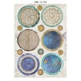 Stamperia Printed Art Junk Journal: Stickers, Cut-Outs, Backgrounds For Art And Craft - Cosmos