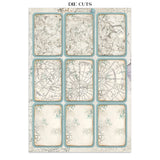 Stamperia Printed Art Junk Journal: Stickers, Cut-Outs, Backgrounds For Art And Craft - Cosmos