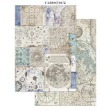Stamperia Printed Art Junk Journal: Stickers, Cut-Outs, Backgrounds For Art And Craft - Cosmos