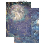 Stamperia Printed Art Junk Journal: Stickers, Cut-Outs, Backgrounds For Art And Craft - Cosmos