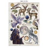 Stamperia Printed Art Junk Journal: Stickers, Cut-Outs, Backgrounds For Art And Craft - Cosmos