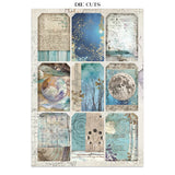 Stamperia Printed Art Junk Journal: Stickers, Cut-Outs, Backgrounds For Art And Craft - Cosmos