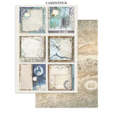 Stamperia Printed Art Junk Journal: Stickers, Cut-Outs, Backgrounds For Art And Craft - Cosmos