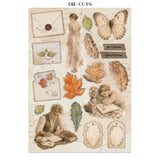 Stamperia Printed Art Junk Journal: Stickers, Cut-Outs, Backgrounds For Art And Craft - Flowers And Poems