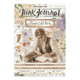 Stamperia Printed Art Junk Journal: Stickers, Cut-Outs, Backgrounds For Art And Craft - Flowers And Poems