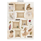 Stamperia Printed Art Junk Journal: Stickers, Cut-Outs, Backgrounds For Art And Craft - Flowers And Poems