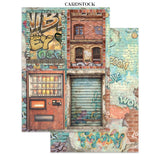 Stamperia Printed Art Junk Journal: Stickers, Cut-Outs, Backgrounds For Art And Craft - Furry Friends 2