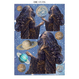 Stamperia Printed Art Junk Journal Focus Points For Art And Craft A5 - Cosmos