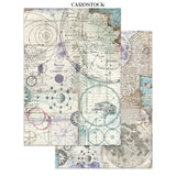 Stamperia Printed Art Junk Journal Focus Points For Art And Craft A5 - Cosmos