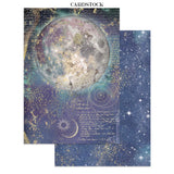 Stamperia Printed Art Junk Journal Focus Points For Art And Craft A5 - Cosmos