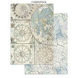 Stamperia Printed Art Junk Journal Focus Points For Art And Craft A5 - Cosmos