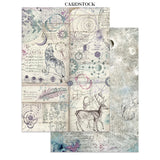 Stamperia Printed Art Junk Journal Focus Points For Art And Craft A5 - Cosmos