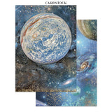Stamperia Printed Art Junk Journal Focus Points For Art And Craft A5 - Cosmos