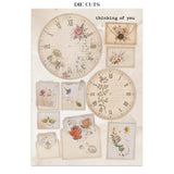 Stamperia Printed Art Junk Journal Focus Points For Art And Craft A5 - Flowers And Poems
