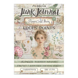 Stamperia Printed Art Junk Journal Focus Points For Art And Craft A5 - Flowers And Poems