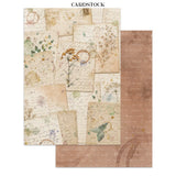 Stamperia Printed Art Junk Journal Focus Points For Art And Craft A5 - Flowers And Poems