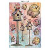 Stamperia Printed Art Junk Journal Focus Points For Art And Craft A5 - Furry Friends 2