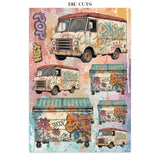 Stamperia Printed Art Junk Journal Focus Points For Art And Craft A5 - Furry Friends 2