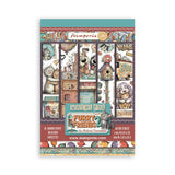 Stamperia Printed Washi Pad For Art And Craft A5 8 Sheets - Furry Friends 2