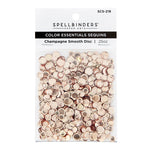Spellbinders Champagne Smooth Discs Smooth Disc Sequins Card Shoppe Essential