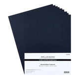 Spellbinders BRUSHED BLACK CARDSTOCK - 8.5 X 11" CARDSTOCK