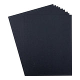 Spellbinders BRUSHED BLACK CARDSTOCK - 8.5 X 11" CARDSTOCK