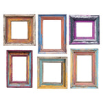 Spellbinders Beautifully Imperfect Chipboard Frames from the Beautifully Imperfect Collection - 6 pc